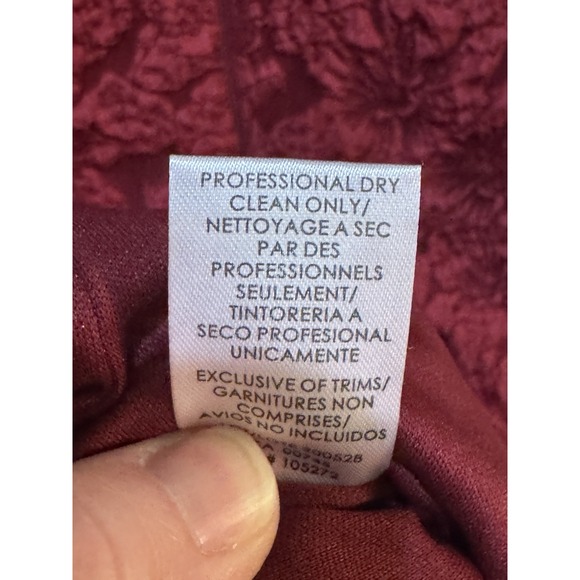 JS Collections Women's Gianna Knee Length Dress In Red‎ Size 4 Wedding Cocktail - Picture 9 of 10